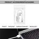 thumbnail image 5 of Injueey Maiwo, Cable adaptador de unidad de estado sólido HDD de 2,5 pulgadas, convertidor de disco duro USB a SATA de oficina, accesorios de Estaciones de acoplamiento para portátiles Blanco, 5 of 6
