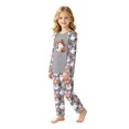 thumbnail image 5 of Halloween Family Pajamas Set Long Sleeve Crew Neck, Soft Matching Halloween Pajamas with Ghost Pumpkin Print, Spooky Family Halloween Pajama Set Sleepwear, 5 of 7