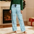 thumbnail image 7 of Men's Christmas Pajama Straight Vacation Pj Pants for Couple Xmas Holiday Casual Jammies Sleepwear, 7 of 7