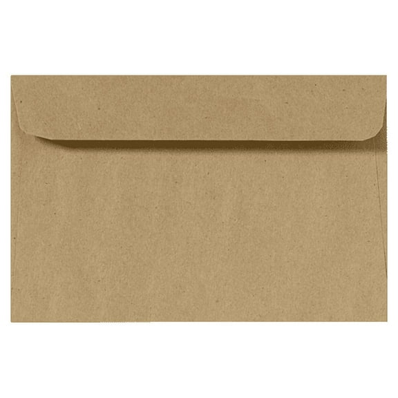 LUXPaper 9 x 12 Booklet Envelopes, Grocery Bag Brown, 50/Pack