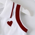 thumbnail image 6 of xfsWaSs Little Girls Clothes Toddler Outfit Sleeveless Polo Shirt Summer Tank Tops Pleated Skirt 2 Piece Set Preppy Style Kids Clothing Sets 6-7 Years, 6 of 7