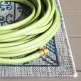 thumbnail image 4 of SAFAVIEH Courtyard Emmett Bordered Indoor/Outdoor Area Rug, Grey/Navy, 8' x 11', 4 of 13