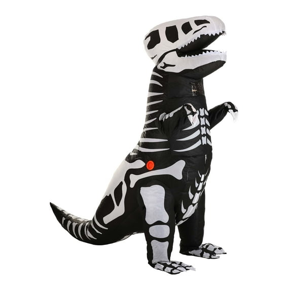 Kid's Inflatable Skeleton T-Rex Costume