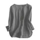 thumbnail image 1 of Vestidos Casuales Para Mujer, Blusas De Mujer De Moda Blusas de verano para mujer, de manga 3/4, lisas, con cuello en V y bolsillos, 1 of 7