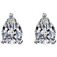thumbnail image 1 of Vintage Minimalist Inlaid Diamond Metal Flash Ladies Earring Jewelry Gift, 1 of 6