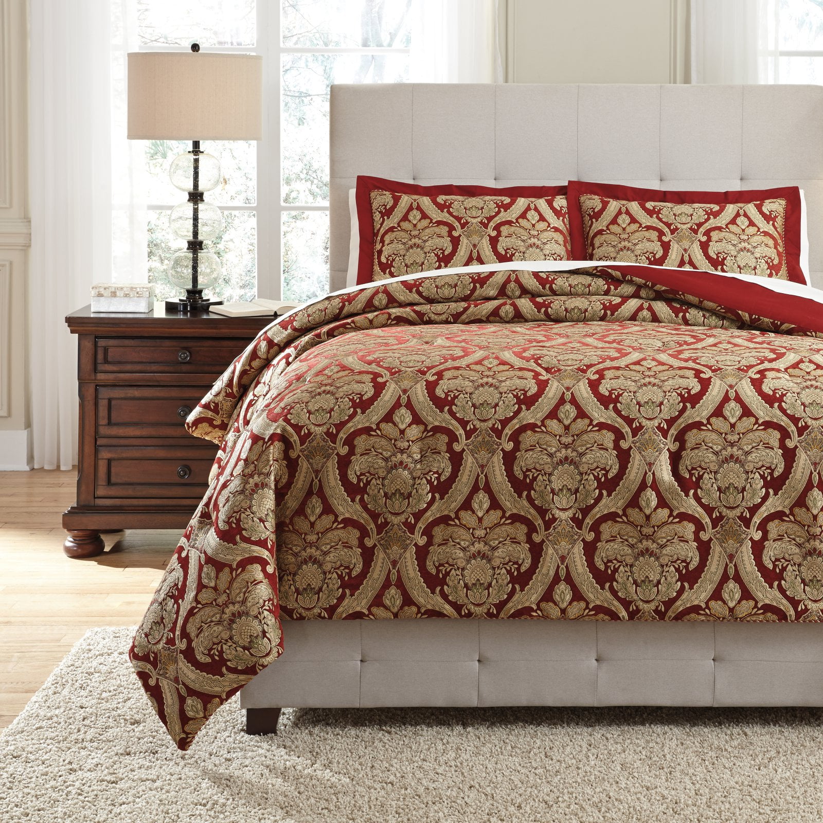 Asasia 3 Piece Comforter Set By Signature Design By Ashley