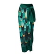 thumbnail image 3 of Gibobby Trajes de Baño para Mujer Traje de baño de 1 pieza para mujer + 1 pieza para cubrirse Traje de baño de dos piezas con estampado vintage Monokini (Verde,XL), 3 of 3