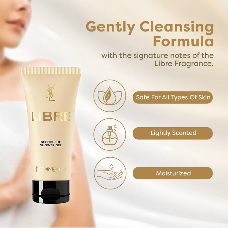 Yves Saint Laurent Libre Shower Gel for Women, Luxurious Scented