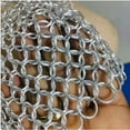thumbnail image 3 of WEEKEND SALE Chainmail Aluminium Butted Ring Top Party Top Bra Style Size-48, 3 of 3