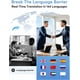 thumbnail image 2 of Auriculares de traducción KOSERNT AI Real-Time 144 idiomas negros, 2 of 8