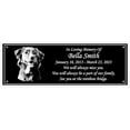 thumbnail image 5 of Photo Memorial Bench Plate, Personalized Plaque, Door Name Plate, Building Sign, Engraved Tree Plaque, Multiple Sizes and Colors(Black With White Writing), 5 of 12