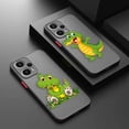 thumbnail image 2 of Funda mate para Redmi NOTE 12 11 10 11S 10S 9 9S 9T 8 7 6 5 4 3PRO PLUS 4G 5G Funda Coque Capa Shell lindo cocodrilo de dibujos animados, 2 of 5