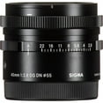 thumbnail image 4 of Sigma 45mm F/2.8 DG DN Contemporary Lens for Sony E + Accessories, 4 of 6