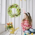 thumbnail image 6 of Nkmbld Easter Garland Decoration with Easter Eggs, Easter Spring Rattan Wreath with Faux Vines Hanging Decor for Mantle Kitchen Fireplace Wall Window Home, 6 of 9
