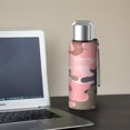 thumbnail image 5 of Camouflage 20oz Stainless Steel Thermal Bottle with Tea Filter and Cup Lid, Vacuum Insulated Coffee Mug with 316L Inner Liner, Leakproof Travel Thermos for Office, Commute & Outdoor, 5 of 6