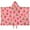 Strawberry Plants Fruit-2, variant on Strawberry Plants Fruit Heart Daisy Checkered Hooded Bath Towel,50"x30" for Ages 3 To 12 Kids, Quick Dry Lightweight Soft Microfiber Hood Beach Towel Cover Up for Kids