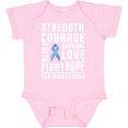 thumbnail image 3 of Inktastic ALS Awareness Strength Courage Support Boys or Girls Baby Bodysuit, 3 of 5
