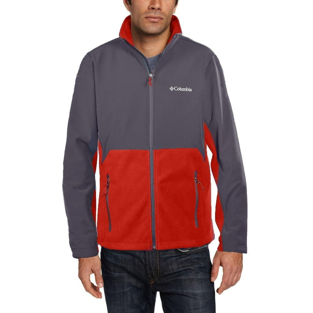 Columbia Columbia Men's Lookout Trail Fleece JacketRed/Gray