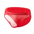 thumbnail image 2 of Miluxas Men's Jockstrap Underwear Clearance Mesh Breathable Jock Strap Red 4(S), 2 of 4
