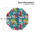 thumbnail image 2 of Pofeuu Japanese Koi Print Coasters for Drinks, 4Pack PU Leather Coasters, Bar Drink Coasters for Tabletop Protection, Furniture from Damage-Octagon, 2 of 6