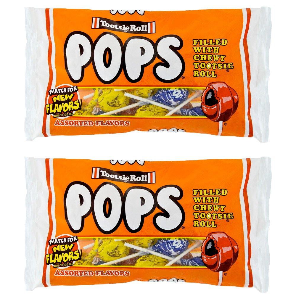 Tootsie Roll Pops Assorted Flavors 6.0 oz (Pack of 2) 6 Ounce (Pack of