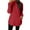 Brick Red, variant on Tunic Sweaters for Women, Womens Loose Fit Large Size Autumn and Winter Sweater Dressy Crewneck Pullover Sweaters Long Sweaters for Women Gold S