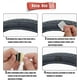 thumbnail image 3 of 30pcs Bike Tire Patch Repair Kit, Bike Motorcycle Tire Adhesive Self-Adhesive Patches With Metal File, 3 of 5