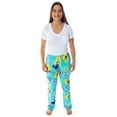 thumbnail image 2 of Nickelodeon Unisex L Elastic Waistband/SpongeBob/Polyester Sleep Lounge Pajama Pants, Multicolor, 2 of 6