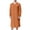 Orange, variant on Men's Cotton Night Shirt Long Sleeve Nightshirt Thin Henley Neck Button Spring Fall Sleepwear Soft Knee Length Pajama Dress Loose Sleep Shirt Nightgown for Sleeping Light Blue Small