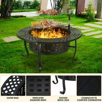 Coleman Cityscapes Tabletop Fire Pit, 5 x 5 Inches, Smokeless