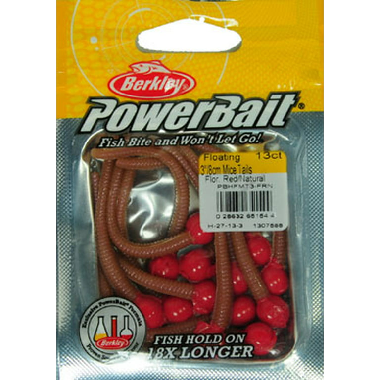 Berkley PowerBait 3 inch Floating Mice Tails 13 pack — Discount Tackle