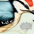 thumbnail image 3 of Woodpecker Elegant Silk Scarf - Translucent Chiffon Yarn - Lightweight and Breathable - 180*73 inches - Stylish Accessory for Women, 3 of 6