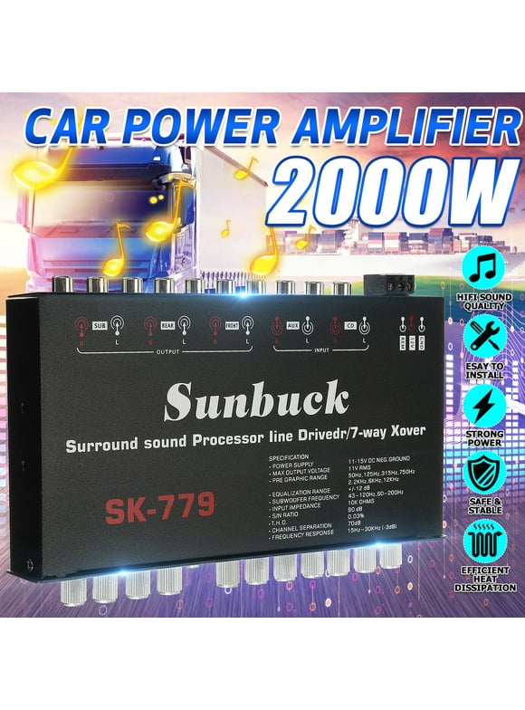 4 Channel Car Amplifiers in Car Amps