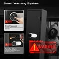 thumbnail image 4 of Bigfeliz Biometric Gun Safe,Quick Access 7-8 Gun Rifle with Handgun Storage Cabinet for Home, 4 of 15