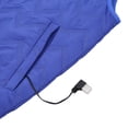 thumbnail image 3 of Chaleco calefaccionado recargable con termostato inteligente, cuello en V, resistente al agua, 3 of 8