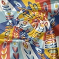 thumbnail image 5 of Ambesonne Scandinavian Window Valance, Checkered and Floral, 54" X 18", Multicolor, 5 of 5