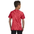 thumbnail image 3 of Tie-Dye Youth 5.4 oz. 100% Cotton Spider T-Shirt - CD101Y, 3 of 4