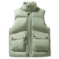 thumbnail image 2 of purcolt Men's Quilted Puffer Vest Winter Vests Outerwear Warm Water-Resistant Lightweight Sleeveless Jackets with Pockets, 2 of 4