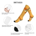 thumbnail image 5 of Lsque Honeycomb Pattern Sport Compression Socks for Men & Women 15-20 mmHg Knee High Nurse Pregnant Running Medical and Travel Athletic, 5 of 6