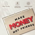 thumbnail image 6 of Elephant Stock Make Money Wall Art - Horizontal Canvas Wall Art - Living Room Wall Decor - Inspirational And Typography Canvas - Black And Red Decor - 24" x 16", 6 of 8