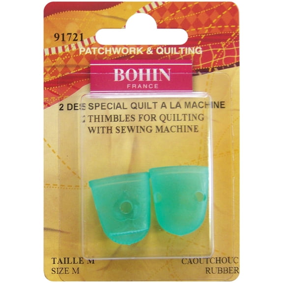 Bohin, Machine Quilting Rubber Thimbles