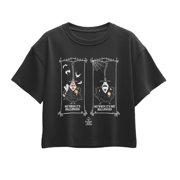 The Nightmare Before Christmas - When It's Halloween - Youth Girls Boxy T-Shirt