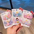 thumbnail image 5 of Accesorios para el cabello de Frozen para niña, horquilla con lazo de malla de princesa Elsa, Clip de falda de tul de princesa, regalo de cumpleaños, 5 of 5