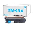 thumbnail image 1 of PrinterPro™ Cartouche de Toner Compatible de Remplacement pour Brother TN436 Rendement Extra Élevé de TN433 TN431 TN-433 TN-436 HL-L8360CDW L8360CDWT L9310CDW MFC-L8895CDW L8900CDW L9570CDW (1 * Cyan), 1 of 4