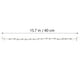 thumbnail image 4 of Rhinestones Bone Collar Cristal Clavícula Cadena Mujeres Halloween Joyería Regalo, 4 of 5
