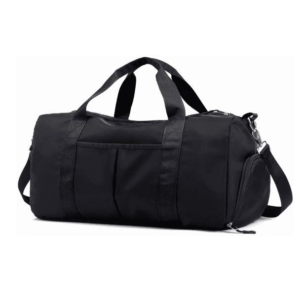Maleta Deportiva Bolsa Gym Viaje Mochila Fitness Bag, Color Negro