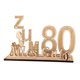 thumbnail image 5 of Decoraciones para fiestas de cumpleaños, soporte de madera para dinero, en alemán, adorno de mesa, tarjetero para gabinete, mujeres y hombres, 5 of 9