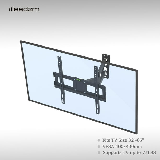 TV Wall Mount Full Motion for 3265 Inch TVs with 17.3" Extension, TV