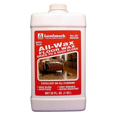 Lundmark All-Wax Floor Wax 32OZ, Each