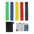 thumbnail image 5 of Resistance Exercise Loop Bands Set with Instruction Guide and Carry Bag - Set of 5 Fitness Elastic Bands for Working Out, Exercise,Gym,Training, 5 of 8
